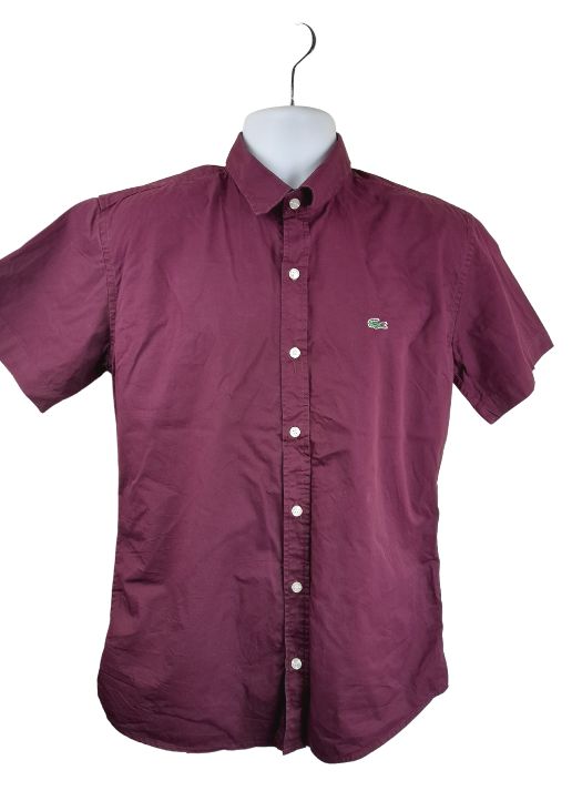 Lacoste Burgundy shirt - Large